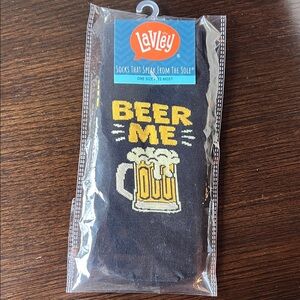 Lavley Beer Me Socks - dress socks